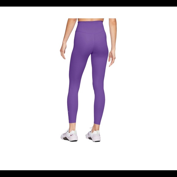 Nike One Luxe Mid-Rise 7/8 Leggings - Picture 9 of 9